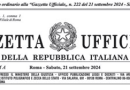 Gazzetta Ufficiale – DECRETO 17 settembre 2024, n. 133